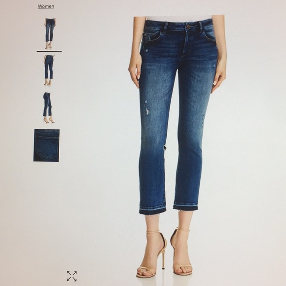 Nwt DL1961 Intrasculpt Crop Boot Jeans in Alma. - Picture 1 of 1